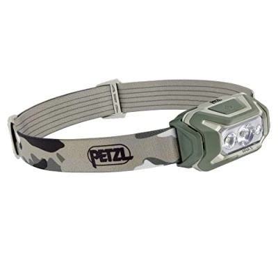 Immagine di Lampada frontale Petzl Aria 2 450 Camo da testa