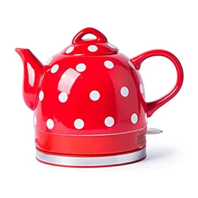 Immagine di Ceramica Scaldabagno, Bollitore Elettrico Ebollizione Rapida, per l&#039;acqua Protezione Spegnimento Automatico Riscaldamento Istantaneo Portatile