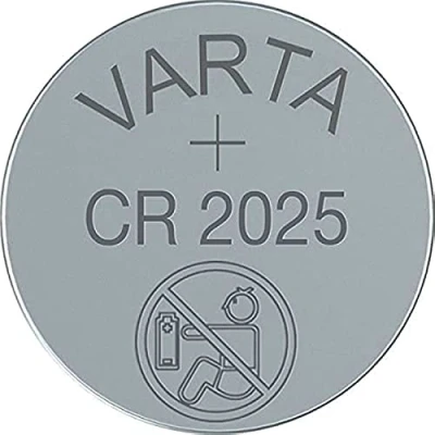 Immagine di Varta Pulsante batteria litio cr2025 6025101401