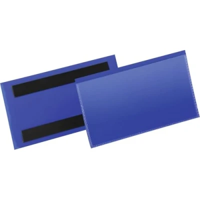 Immagine di Durable Porta etichette magnetico 174207 Blu 150 mm x 76