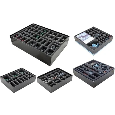 Immagine di Feldherr Foam Bundle Compatibile con HeroQuest (2021) + 4 espansioni in Scatola del Gioco da Tavolo Originale