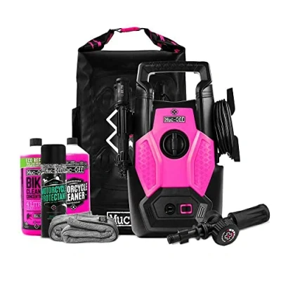 Immagine di Muc Off Idropulitrice Portatile per Moto La Prima Professionale al Mondo Specifica Motociclette Include Detergente Off, Protettore e Tanto Altro