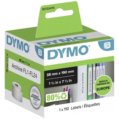 Immagine di DYMO CF110ETICH LABELWRIT 38X190MM BIANC