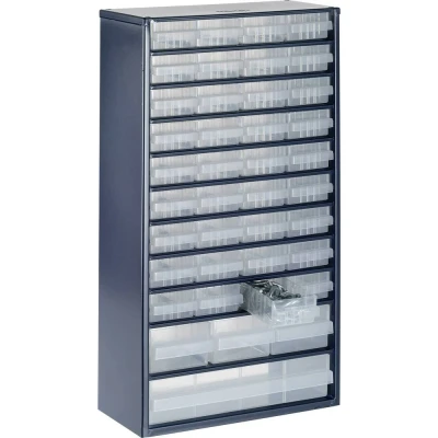 Immagine di raaco 1240 123 Cassettiera (L x L A) 150 306 552 mm Scomparti: 40 Contenuto 1 pz.