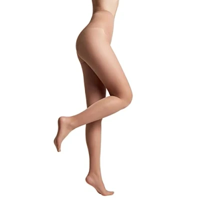 Immagine di Conte elegant BIKINI 20 DEN Collant in Seta da Donna Calze con Slip Rinforzato Sottile Estremamente Elastico Taglia 3 Naturale