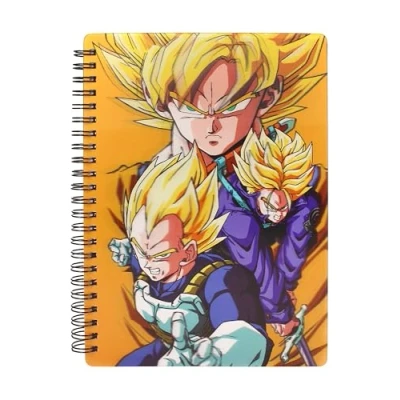 Immagine di REDSTRING Taccuino 3D Dragon Ball Z Saiyans, multicolore (RS531135)