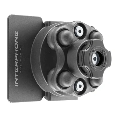 Immagine di INTERPHONE Supporto QUIKLOX Compatibile con Attacco Navigatore BMW Anti Vibrazioni Integrato, 2 Prese USB (A e C) Impermeabile IP66 Custodie Sistema Modulare