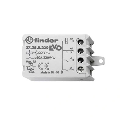 Immagine di RELE&#039; COMMUTATORE FINDER EVO 230V ART. 27.25.8.230 CON CONDENSATORE