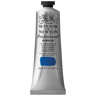 Immagine di Winsor &amp; Newton Professional Acrylic Color Fine 60 ml Blu Oltremare