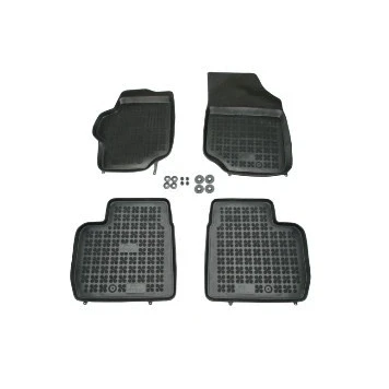 Immagine di REZAW PLAST 201226 Set tappetino Gomma anteriore e posteriore 4 nero Su misura CITROËN: C Elysée Sedan