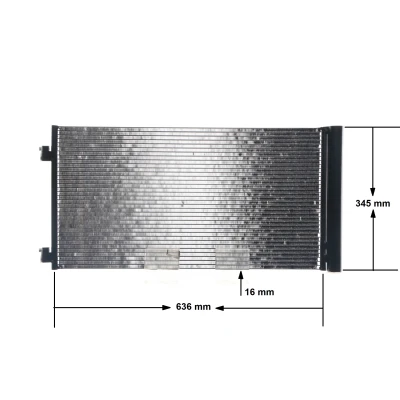 Immagine di MAHLE ORIGINAL AC 751 000S Condensatore con essiccatore 14 13,7 628 MINI: Hatchback, Clubman