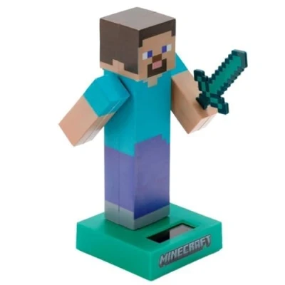 Immagine di Puckator Steve Minecraft Solar Pal, Multicolore, One Size, FF139
