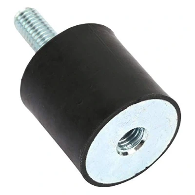 Immagine di 4PCS M8 Supporti in gomma Ammortizzatore, cilindrici per isolatori antivibrazioni con perni Ammortizzatore