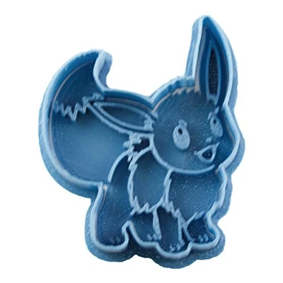 Immagine di Cuticuter Eevee Pokémon Formina per Biscotti, Colore: Blu, 8 x 7 1,5 cm