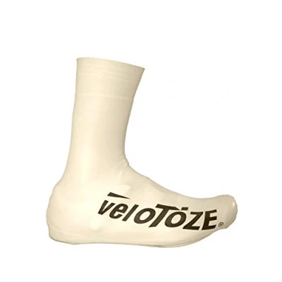 Immagine di veloToze Copriscarpe alto 2.0 Copre scarpe da ciclismo su strada impermeabili e antivento per gite in bicicletta primavera, autunno, inverno, pioggia freddo I colori vivaci