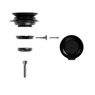 Immagine di Fidlock Vb 0001b (Nero), Vacuum Ahead cap Base Unisex Adulto, Passend für 1 1/8 Zoll Gabelschaft