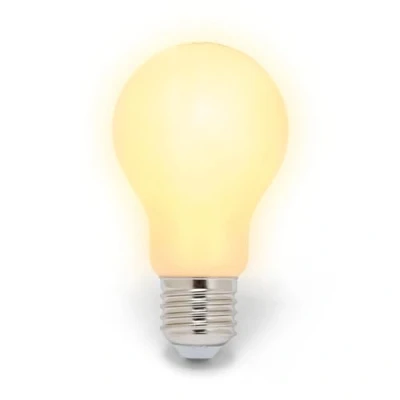 Immagine di Velamp lampadina LED a filamento diffusore Opal Forma Goccia (A60) Attacco vite grande (E27) Potenza 8W Equivalenti 75W Luminosità 1055lm Temperatura colore 3000K (luce calda)