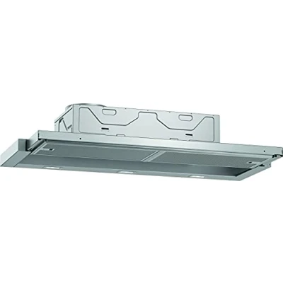 Immagine di Neff D49ED22X1 Cappa aspirante a schermo piatto N50, 90 cm, aria di scarico o convezione, argento metallizzato