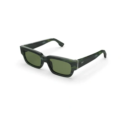 Immagine di Lunettes De Soleil Retrosuperfuture 19j Rome Col. Tortue Unisexe Carré Vert