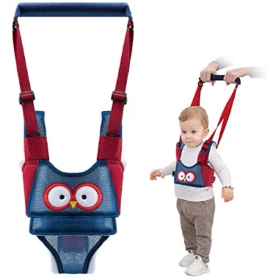 Immagine di Felly Bretelle di Sicurezza Per Bambino, Apprendimento Stare in piedi e Camminare Assistente Bambini, Detachable Redini Primi Passi Baby 8 27 mesi (Blu)