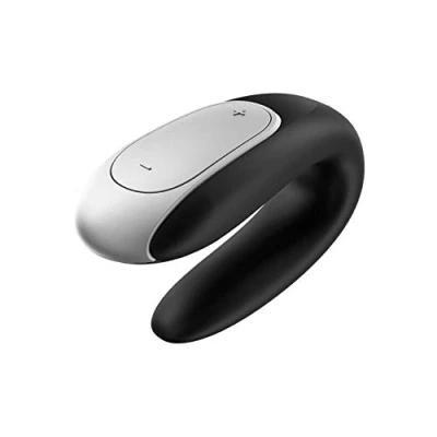 Immagine di Satisfyer &#039;Double Fun Connect App&#039;, 9,5 cm, con app, colore:nero