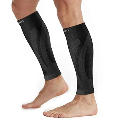 Immagine di CAMBIVO 2 Paia Polpaccera Compressione Uomo Donna, Calze Compressione, Gambaletti Fascia Elastiche Polpaccio, per Corsa, Fitness, Sport, Calcio, Ciclismo, Circolazione, Vene Varicose