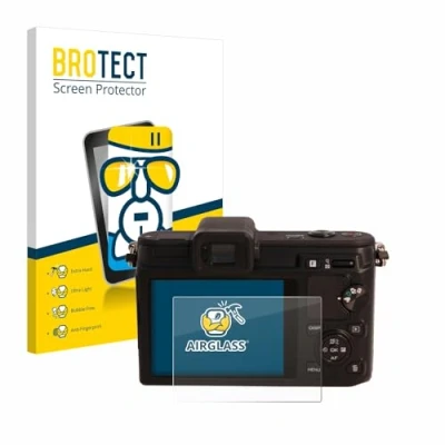 Immagine di brotect Pellicola Protettiva Vetro per Nikon 1 V1 Protezione Schermo [Durezza Estrema 9H, Chiaro]