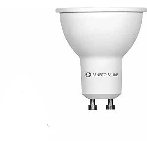Immagine di BENEITO FAURE Lampadina a Led GU10 6Watt 510Lumen Uniform Line Faretto Luce Calda 3000K Angolo Diffusione 120 Ideale per Sostituire Le vecchie Dicroiche da 50Watt