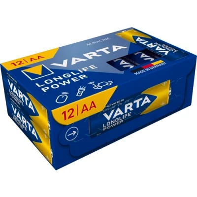 Immagine di Varta Longlife Power AA CUBE12 (12 pz., 2960 mAh), Batterie