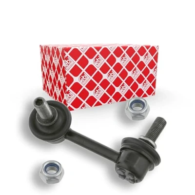 Immagine di febi BILSTEIN 24954 Bielletta barra stabilizzatrice Assale posteriore Sx 72 M10 x 1,25 Plus con dado autobloccante Acciaio
