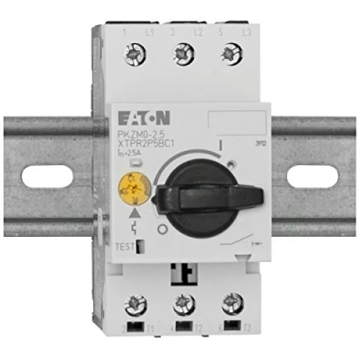 Immagine di Eaton 072736 PKZM0 2,5 Interruttore di protezione del motore con selettore rotativo 690 V/AC 2.5 A 1 pz.