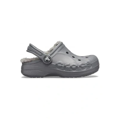 Immagine di Crocs Zoccolo Unisex per Bambini Baya Foderato T, Carbone, 8 UK Child