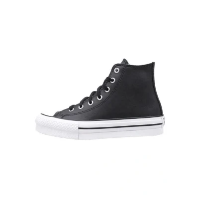Immagine di Converse Chuck Taylor ALL STAR EVA LIFT Sneakers alte per bambini, Taglia: 31, Black Pelle
