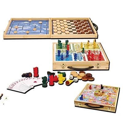Immagine di LIBROLANDIA Giocheria GGI190034 Gioca e RIGIOCA 100 Giochi Riuniti in Legno