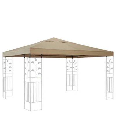 Immagine di Quick Star Tetto di Ricambio per Gazebo, 3 x m, Colore: Beige