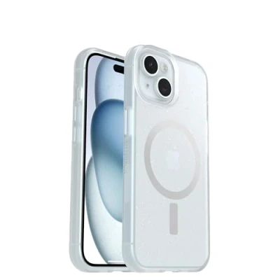 Immagine di OtterBox cover per iPhone 16e, 15, 14, 13 Sleek Series MagSafe, resistente a shock e cadute fino, ultrasottile, testata norme MIL STD 810G, Stardust/Trasparente, Senza Retail Package