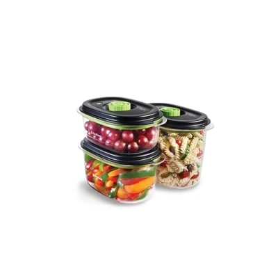 Immagine di FoodSaver Fresh 2.0 Food Storage Containers Set of 3 (700 ml, 1.2 and 1.8 Liter)