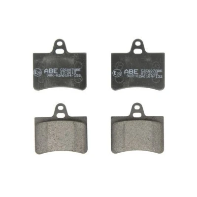 Immagine di ABE C2C007ABE Kit pastiglie freno Assale posteriore Non predisposto per contatto segnalazione usura CITROËN: C5 II Hatchback, Station Wagon