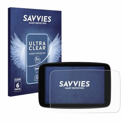Immagine di savvies (6 Pezzi Pellicola Protettiva per TomTom GO Superior 7&quot; Protezione Schermo Trasparente