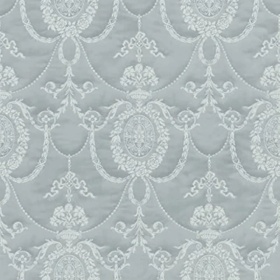 Immagine di Rasch paperhangings Trianon XIII 570830 Carta da parati in tessuto non tessuto, 10,05 m x 0,53 m, colore: Blu/Bianco