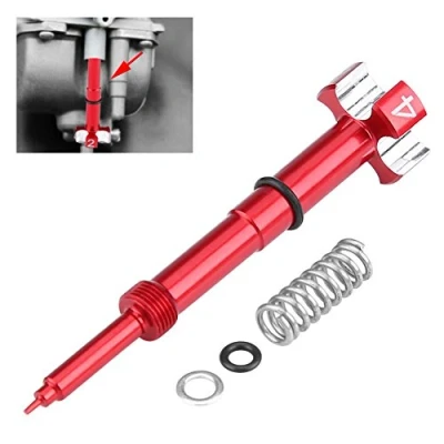 Immagine di EVGATSAUTO vite miscela aria carburante Set miscela, di viti per Keihin FCR (rosso)