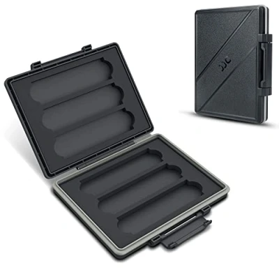 Immagine di JJC Portatile 6 Slot SSD Custodia Protettiva Scatola di Immagazzinaggio per M.2 2280/2260/2242/2240/2230 Solid State Drive Resistente all&#039;acqua Antiurto