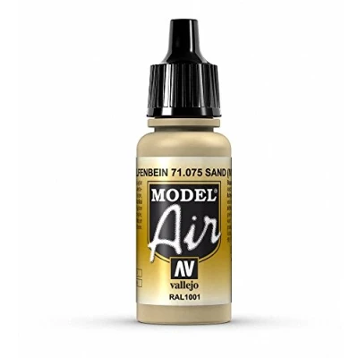 Immagine di Vallejo Model Air Colore Acrilico, Avorio (Sand), 17 ml