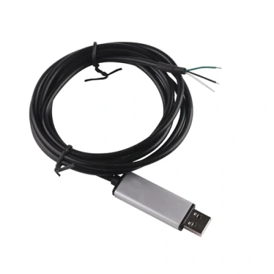 Immagine di Usangreen cavo convertitore adattatore seriale da USB a RS485, chip FT232RL RS 485 in alluminio 3 pin DIN di programmazione spogliato