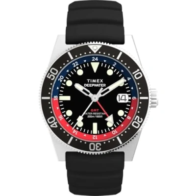 Immagine di Timex Orologio Analogico al Quarzo Uomo con Cinturino in Gomma TW2W75000
