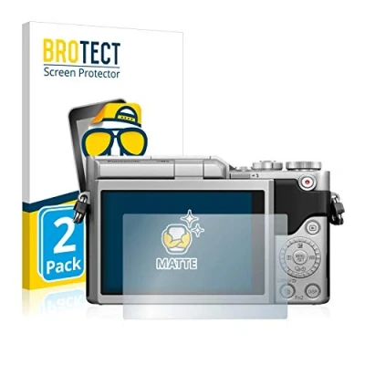Immagine di brotect Pellicola Protettiva Opaca per Panasonic Lumix DC GX800 Anti Riflesso (2 Pezzi)