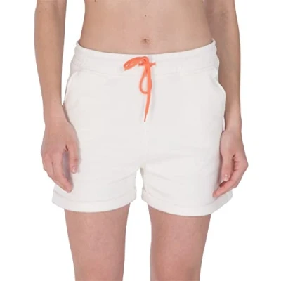 Immagine di Hurley W Oceancare Script Fleece Short Pantaloncini Bermuda, Marshmallow, M Donna