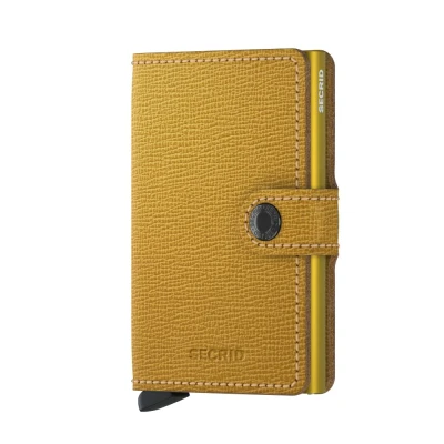 Immagine di Secrid Miniwallet Crisple Ochre Incisione gratuita