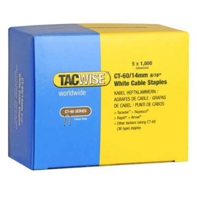 Immagine di Tacwise 0357 140/12mm Punti Zincati, Argento, 14 mm