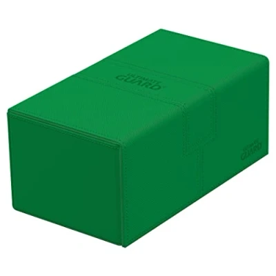 Immagine di Ultimate Guard Twin Flip`n`Tray 200+ XenoSkin Monocolor Verde